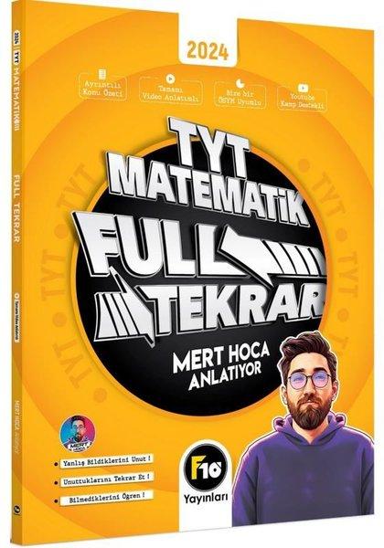 TYT Matematik Full Tekrar Video Ders Kitabı | F10 Yayınları (İnce Kapak)  - Resim 1