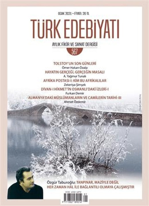 Türk Edebiyatı Dergisi Sayı: 567 Ocak 2021 | Türk Edebiyatı Dergisi (Ciltsiz)