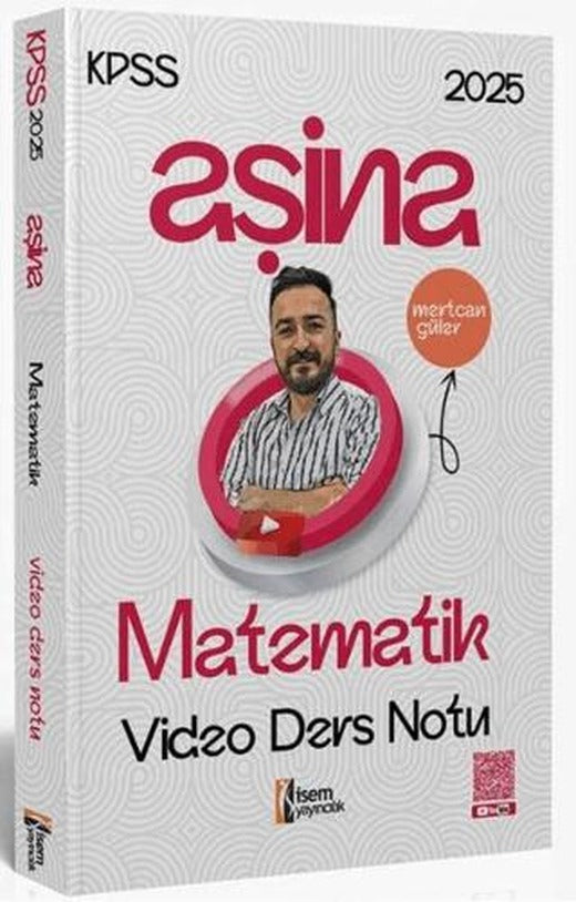 2025 KPSS Aşina Matematik Video Ders Notu | İSEM Yayıncılık (Ciltsiz)