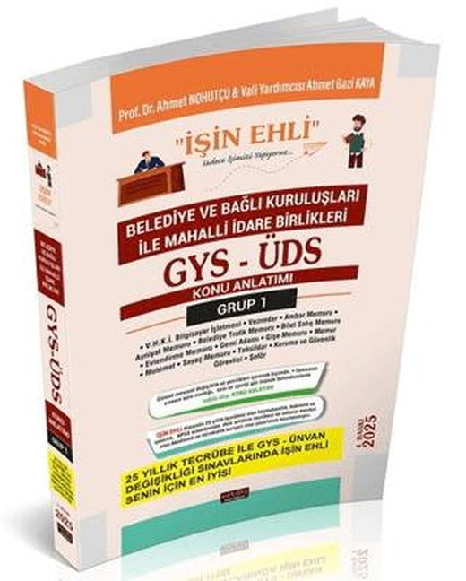 GYS-ÜDS Belediye ve Bağlı Kuruluşları Mahalli İdare Birlikleri Personeli Grup 1 Konu Anlatımı | Savaş Yayınevi (Ciltsiz)