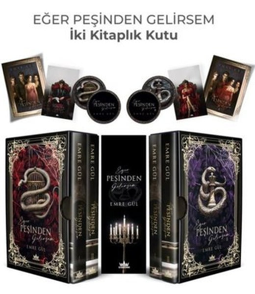 Eğer Peşinden Gelirsem Serisi Seti - 2 Kitap Takım - Kutulu | Guardian Yayınları (Ciltli)