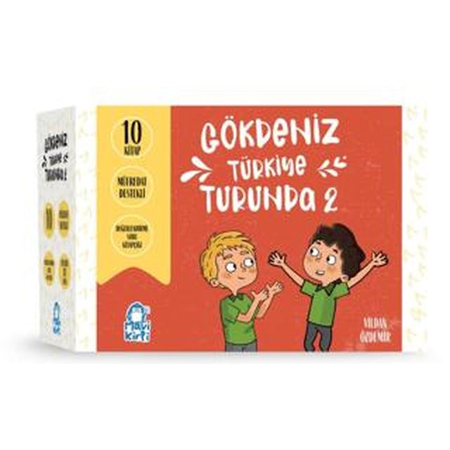 Gökdeniz Türkiye Turunda 2 – 4. Sınıf Hikaye Seti (10 Kitap) | Mavi Kirpi Yayınları (Ciltsiz)