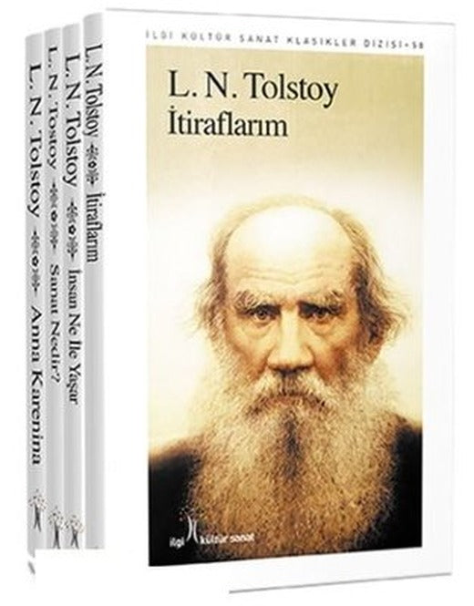 Tolstoy Seti - 4 Kitap Takım | İlgi Kültür Yayınları