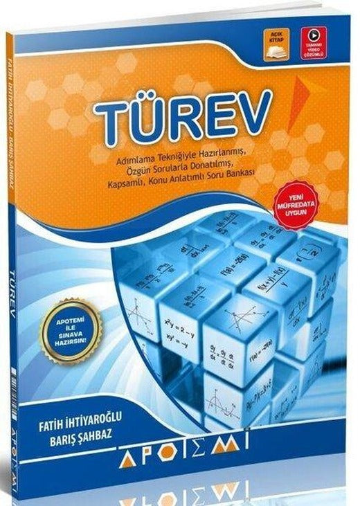 Matematik Türev | Apotemi Yayınları (İnce Kapak)