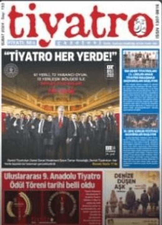 Tiyatro Gazetesi Sayı : 153 - Şubat 2024 | Tiyatro Gazetesi (Ciltsiz)