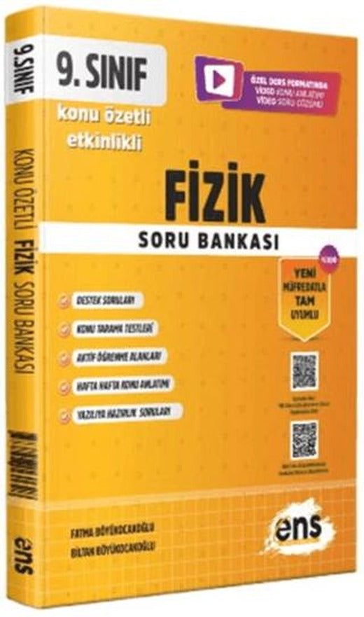 9. Sınıf Fizik Etkinlikli Soru Bankası | ENS Yayınları (Ciltsiz)