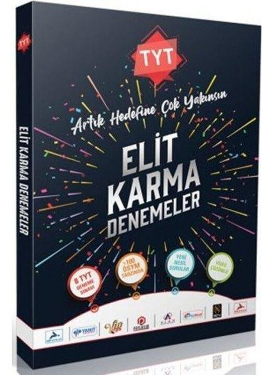 Elit Karma TYT 8  Fasikül Deneme Video Çözümlü | PRF Paraf Yayınları (İnce Kapak)