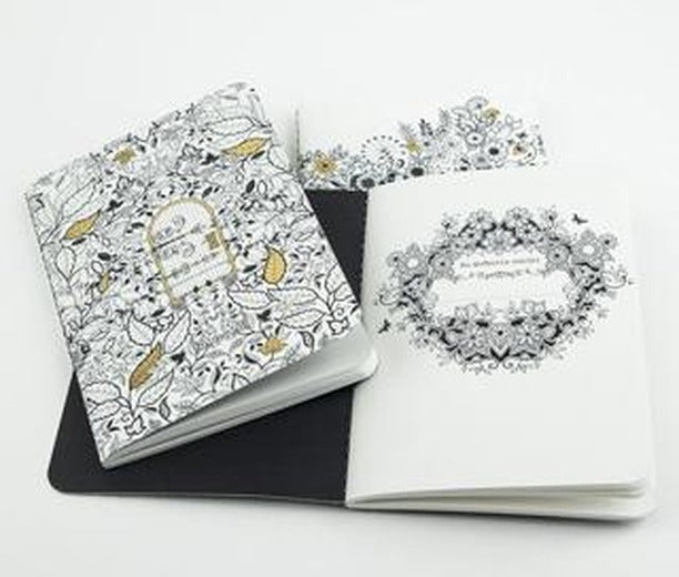 Esrarengiz Bahçe Üçlü Mini Defter | EDAM (Ciltsiz)