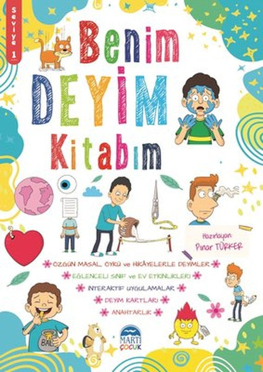 Benim Deyim Kitabım 1 - Seviye 1 | Martı Yayınları