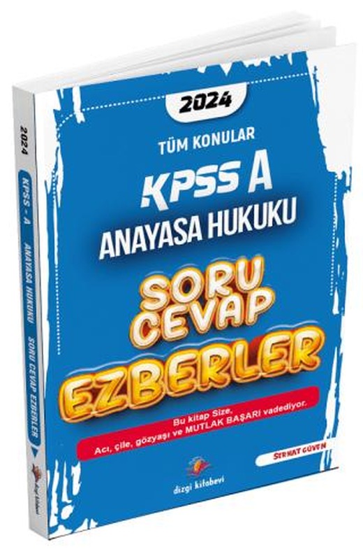 KPSS A Grubu Anayasa Hukuku Soru Cevap Ezberler | Dizgi Kitap (Ciltsiz)