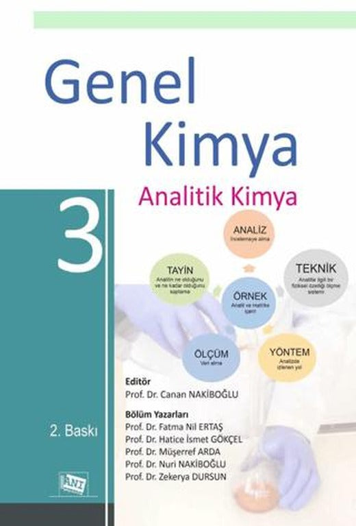 Genel Kimya 3 Analitik Kimya | Anı Yayıncılık (Ciltsiz)