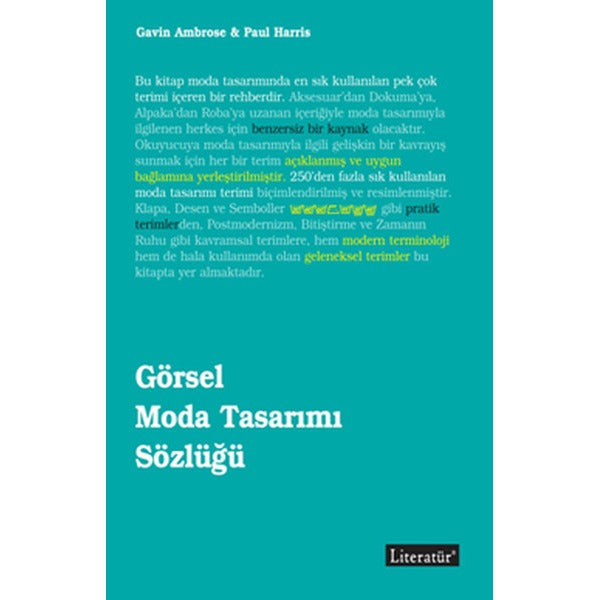Görsel Moda Tasarımı Sözlüğü | Literatür Yayıncılık (İnce Kapak)
