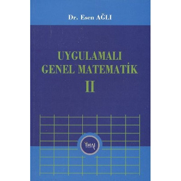Uygulamalı Genel Matematik 2 | İmaj Yayıncılık (Ciltsiz)