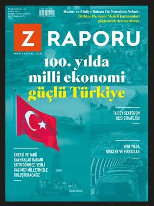 Z Raporu Dergisi Sayı: 44 - Ocak 2023 | Z Raporu Dergisi Yayınları (Ciltsiz)