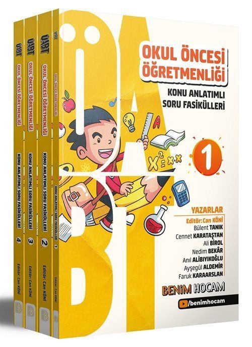 ÖABT Okul Öncesi Konu Anlatımlı Soru Fasikülleri 1-2-3-4