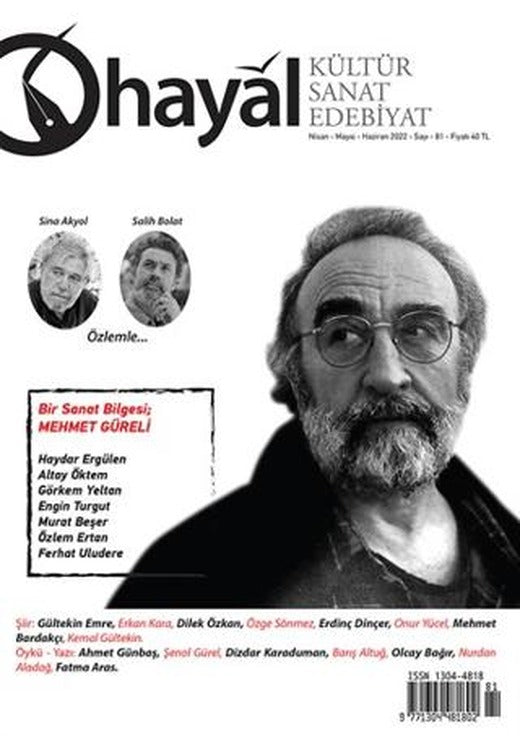 Hayal Kültür Sanat Edebiyat Dergisi Sayı: 81 | Hayal Yayınları (Ciltsiz)