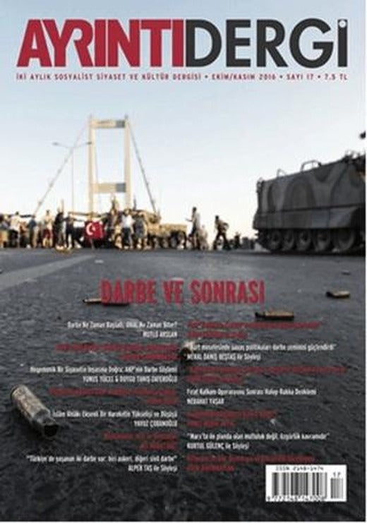 Ayrıntı Dergisi Sayı: 17 Ekim-Kasım 2016 | Ayrıntı Dergi (Ciltsiz)