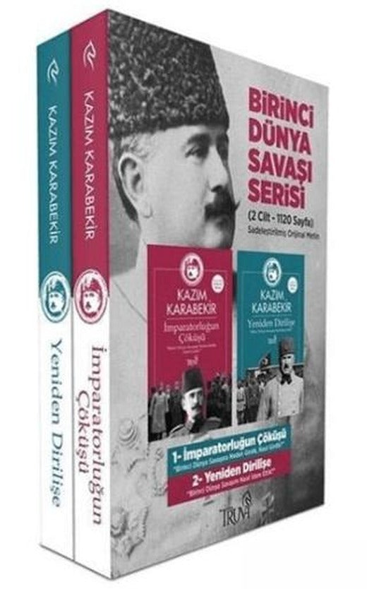 Birinci Dünya Savaşı Serisi Seti (2 Cilt - Kutusuz) | Truva Yayınları (Ciltsiz)