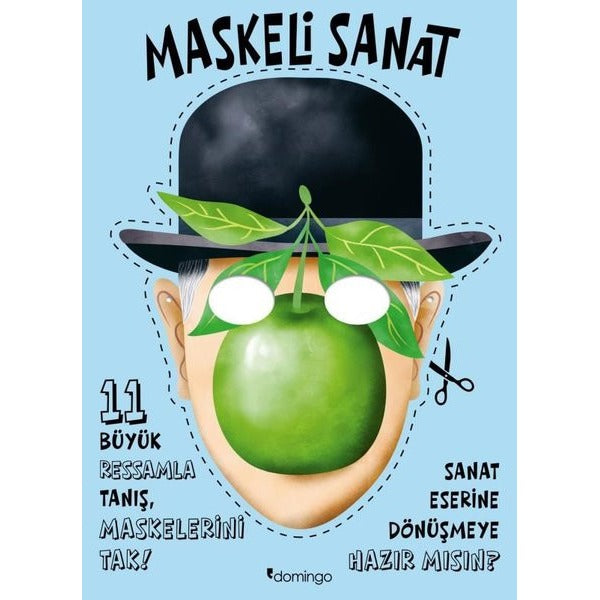 Maskeli Sanat - 11 Büyük Ressamla Tanış Maskelerini Tak | Domingo Yayınevi (İnce Kapak)