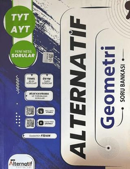 TYT-AYT Geometri Alternatif Soru Bankası | Alternatif Yayınları (Ciltsiz)
