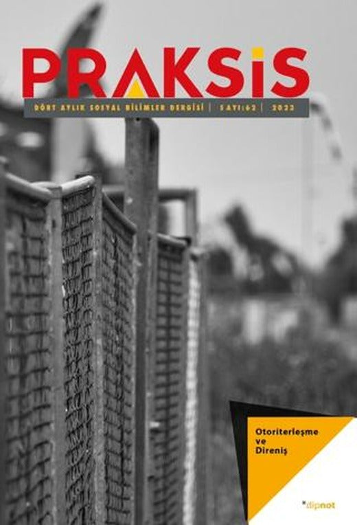 Praksis Sayı: 62 | Dipnot Yayınları (Ciltsiz)