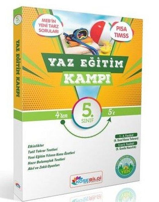 5. Sınıf Yaz Eğitim Kampı | Köşebilgi Yayınları (İnce Kapak)