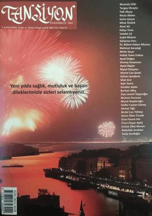 Tansiyon Aylık Kültür Sanat ve Aktüel Dergisi Sayı: 6 Aralık 2022 | Dilkitap Yayınları (Ciltsiz)