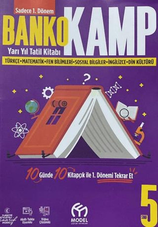 5. Sınıf Banko Kamp Yarı Yıl Tatil Kitabı | Model Eğitim Yayıncılık (Ciltsiz)
