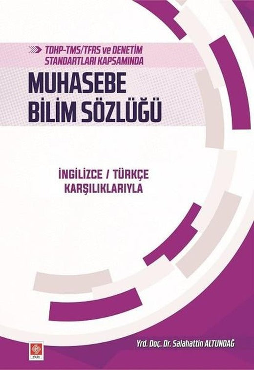 Muhasebe Bilim Sözlüğü | Ekin Basım Yayın (İnce Kapak)