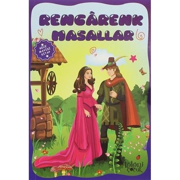 Rengarenk Masallar - Gece Mavisi Kitap | Koloni Çocuk (Ciltsiz)