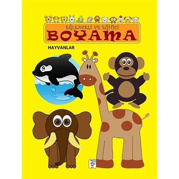 Eğlenceli ve Eğitici Boyama - Hayvanlar