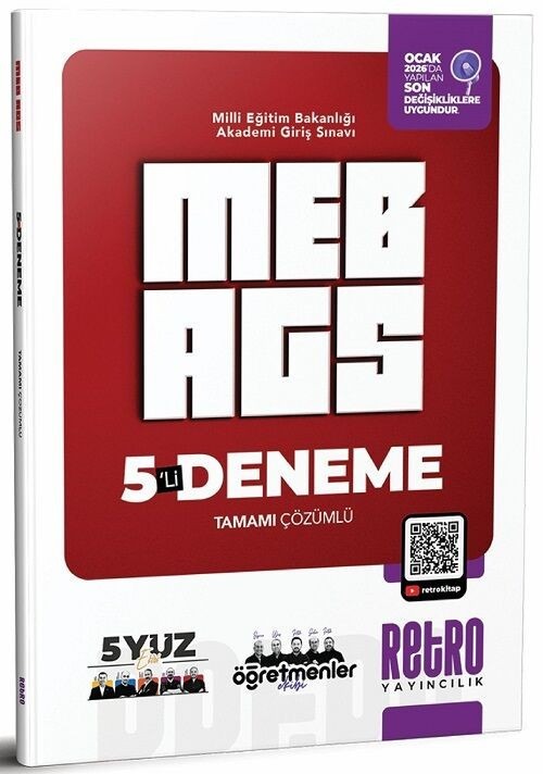 2026 MEB AGS Tüm Dersler 5 Deneme
