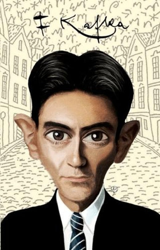 Franz Kafka Karikatür Yumuşak Kapaklı Defter | Aylak Adam Kültür Sanat Yayıncılık