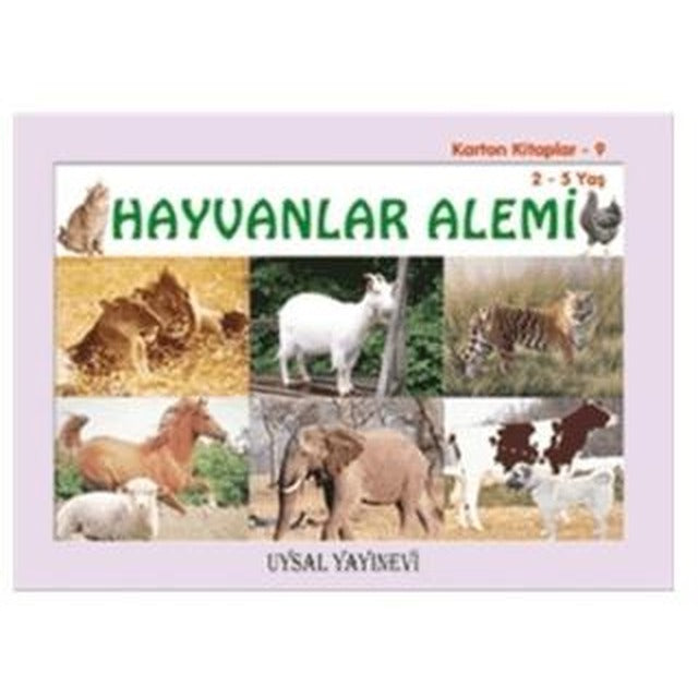 Karton Kitaplar 9 - Hayvanlar Alemi