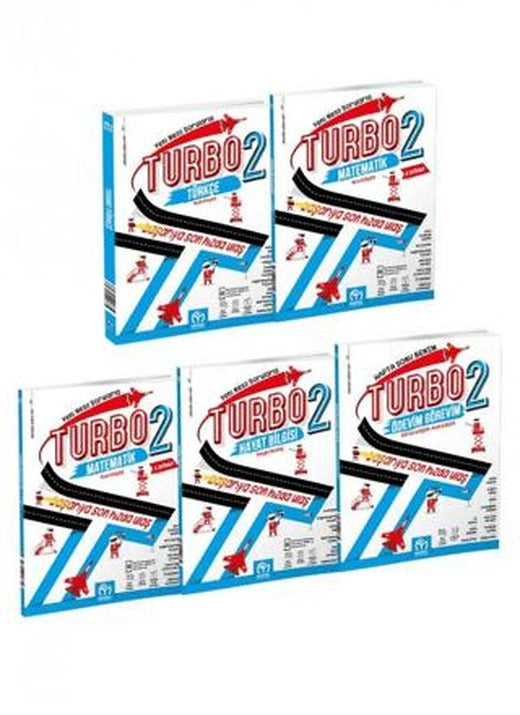 2. Sınıf Turbo Eğitim Seti (5 Kitap) | Model Eğitim Yayıncılık (Ciltsiz)