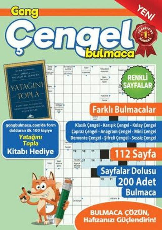 Gong Çengel Bulmaca 19 | Maxi Yayıncılık (Ciltsiz)