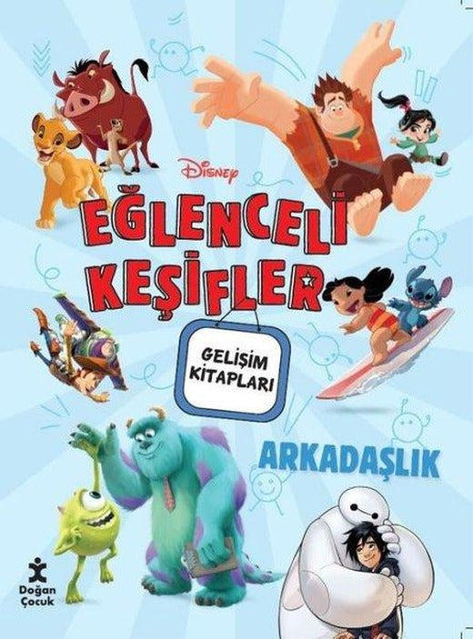 Disney Eğlenceli Keşifler - Arkadaşlık - Gelişim Kitapları | Doğan Çocuk (İnce Kapak)