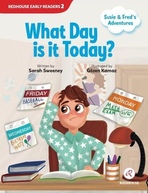 What Day is it Today? Susie and Fred's Adventures | Redhouse Yayınları