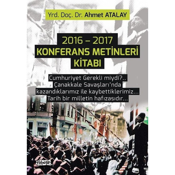2016-2017 Konferans Metinleri Kitabı | Tebeşir Yayınları (İnce Kapak)
