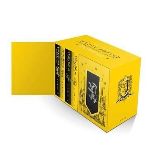 Harry Potter Hufflepuff House Editions Hardback Box Set: J.K. Rowling - Hardback Box Set | Bloomsbury