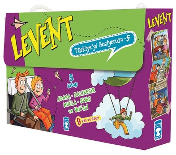 Levent Türkiye'yi Geziyorum Seti-5 Kitap Takım | Timaş Çocuk