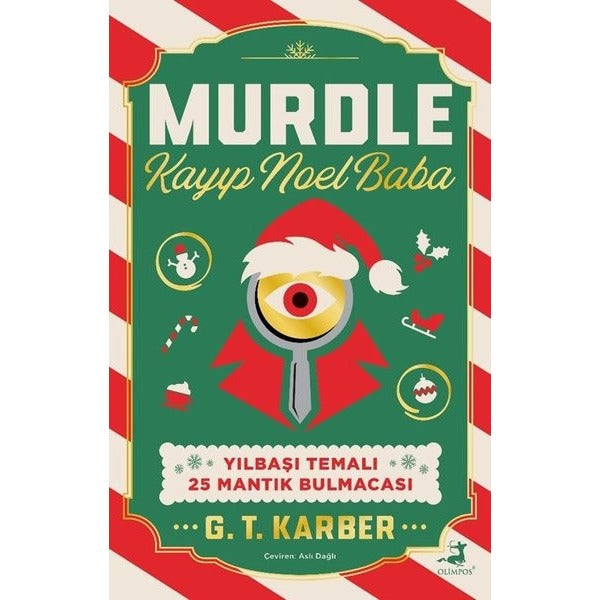 Murdle: Kayıp Noel Baba - Yılbaşı Temalı 25 Mantık Bulmacası | Olimpos Yayınları (İnce Kapak)