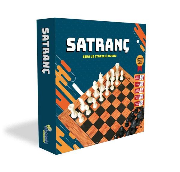 Satranç (Ahşap) | Aklımda Zeka Oyunları