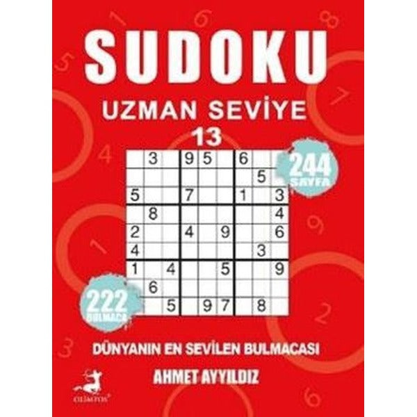 Sudoku Uzman Seviye 13 | Olimpos Yayınları (İnce Kapak)