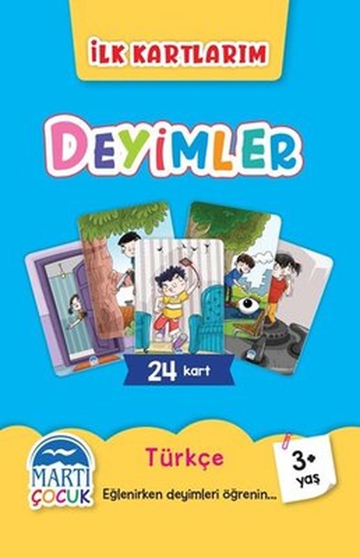 Deyimler - İlk Kartlarım 3+ Yaş | Martı Yayınları