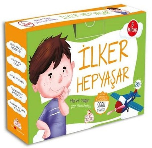 İlker Hepyaşar Seti - 5 Kitap Takım | Nesil Çocuk Yayınları