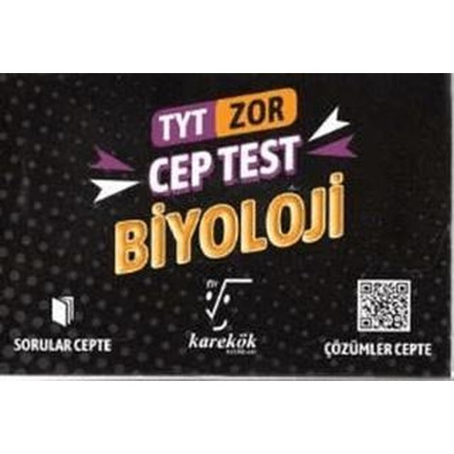 TYT Cep Test Biyoloji (Zor)