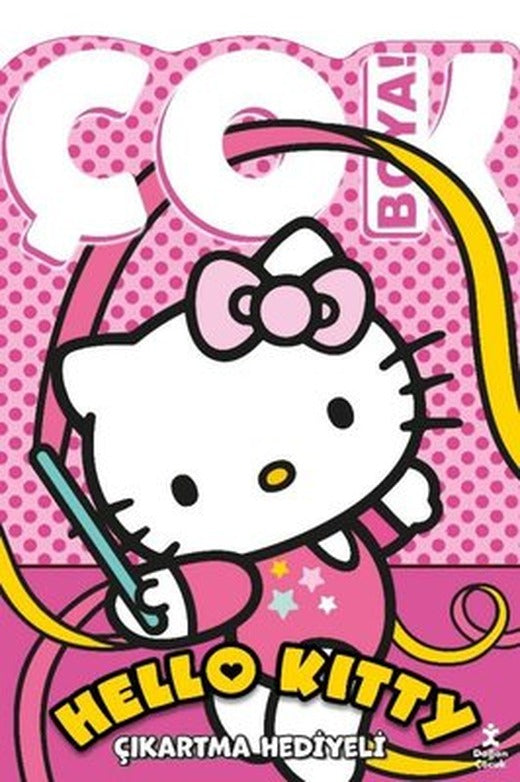 Hello Kitty Çok Boya! Çıkartma Hediyeli | Doğan Çocuk