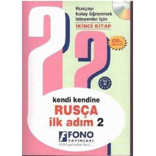 Rusça İlk Adım 2-CD'li | Fono Yayınları (İnce Kapak)