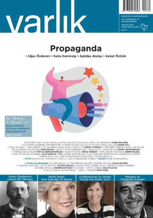 Varlık Edebiyat ve Kültür Dergisi Sayı: 1407 Aralık 2024 | Varlık Dergisi Yayınları (Ciltsiz)